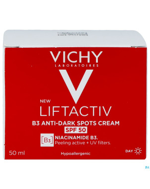 Vichy liftactiv creme b3 a/taches brunes ip50 50ml