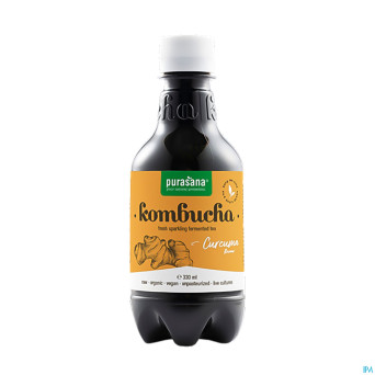 Purasana vegan kombucha curcuma bio    330ml