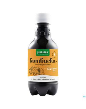 Purasana vegan kombucha curcuma bio    330ml