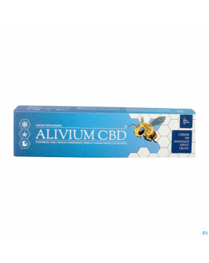 Beemine lab alivium cbd creme massage froid   75ml
