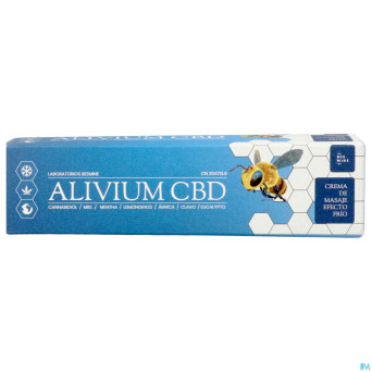 Beemine lab alivium cbd creme massage froid   75ml