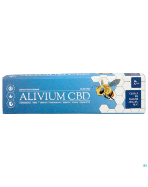 Beemine lab alivium cbd creme massage froid   75ml