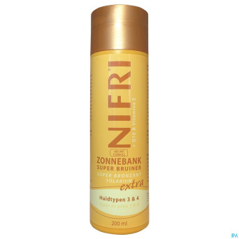 Nifri super bronzant solarion type peau 3&4  200ml