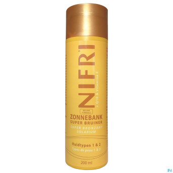 Nifri super bronzant solarion type peau 1&2  200ml