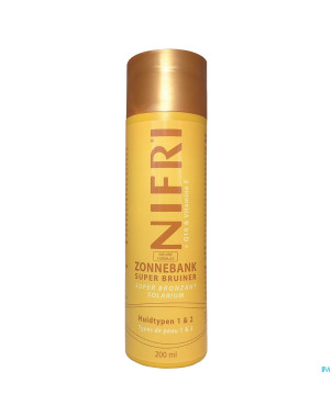Nifri super bronzant solarion type peau 1&2  200ml