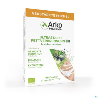 Arkofluides ultra bruleur graisse bio  amp 30x10ml