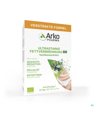 Arkofluides ultra bruleur graisse bio  amp 30x10ml