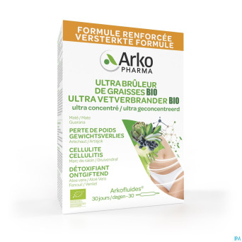 Arkofluides ultra bruleur graisse bio  amp 30x10ml