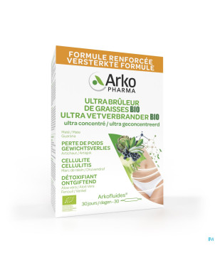 Arkofluides ultra bruleur graisse bio  amp 30x10ml