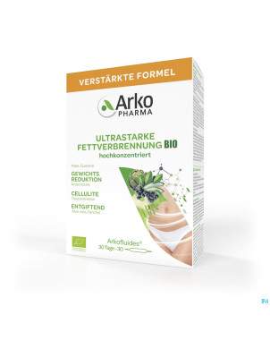 Arkofluides ultra bruleur graisse bio  amp 30x10ml