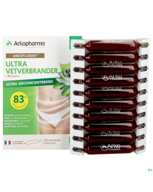 Arkofluides ultra bruleur graisse bio  amp 30x10ml