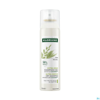 Klorane capil. sh sec lait avoine&ceramine150ml nf
