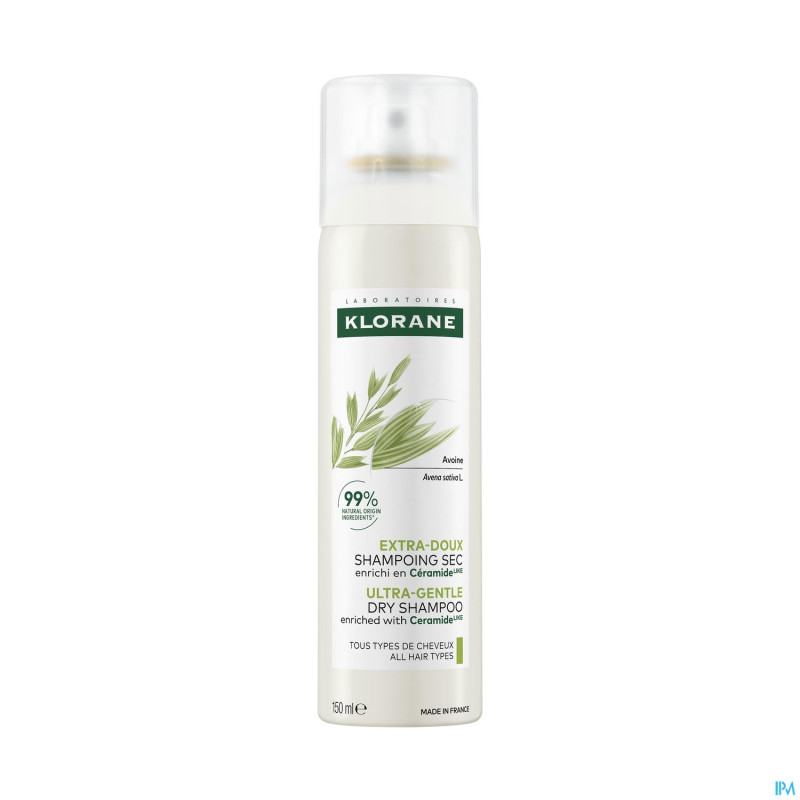 Klorane capil. sh sec lait avoine&ceramine150ml nf