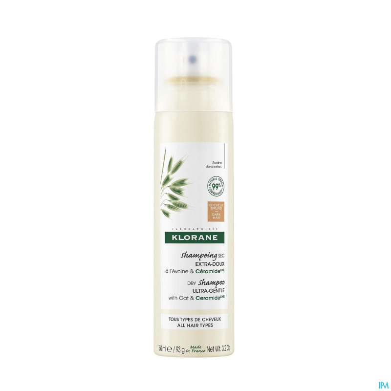 Klorane capil. sh sec lait avoine &cerami.tt 150ml
