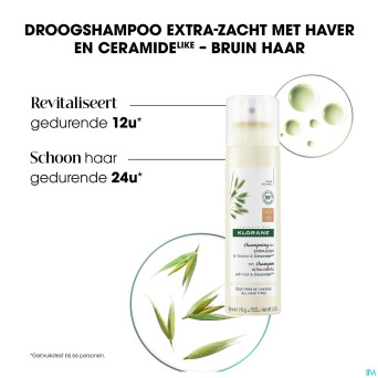 Klorane capil. sh sec lait avoine &cerami.tt 150ml