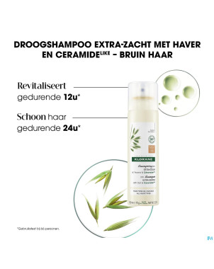 Klorane capil. sh sec lait avoine &cerami.tt 150ml