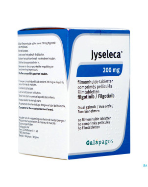 Jyseleca 200mg abacus comp pell  1 x 30