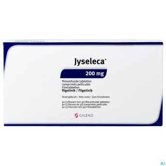 Jyseleca 200mg abacus comp pell  3 x 30