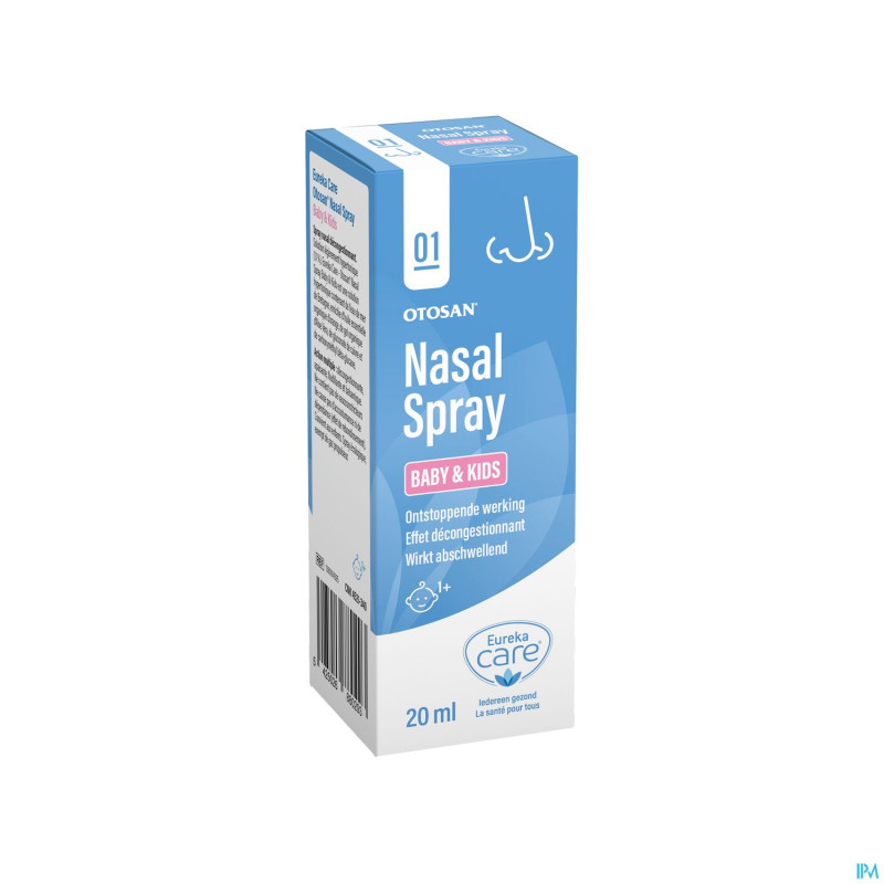 Eureka care spray nasal bebe decongestionnant 20ml