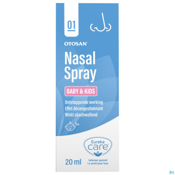 Eureka care spray nasal bebe decongestionnant 20ml