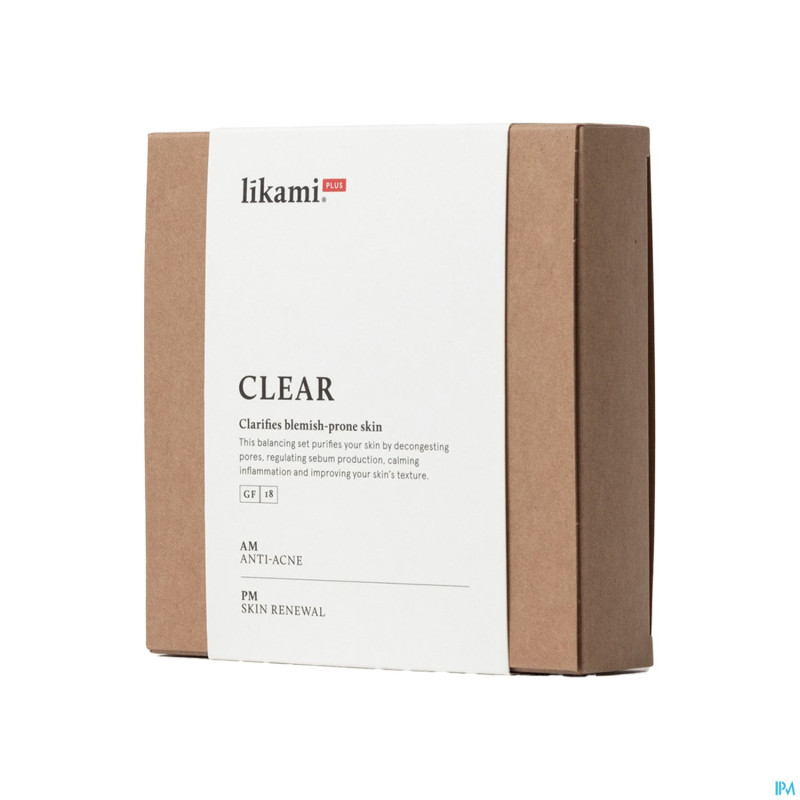 Clear giftbox serums    2x15ml