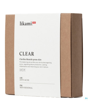 Clear giftbox serums    2x15ml