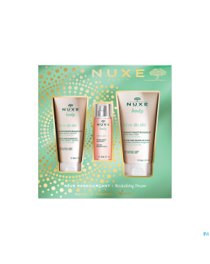 Nuxe coffret reve de the 3 prod.