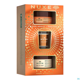 Nuxe coffret noel reve de miel 3 prod.