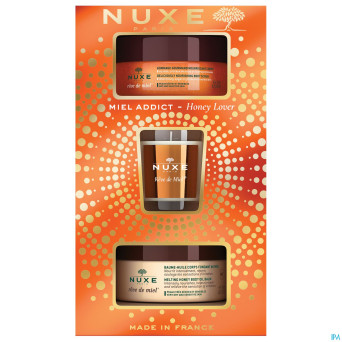 Nuxe coffret noel reve de miel 3 prod.
