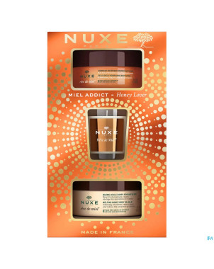 Nuxe coffret noel reve de miel 3 prod.