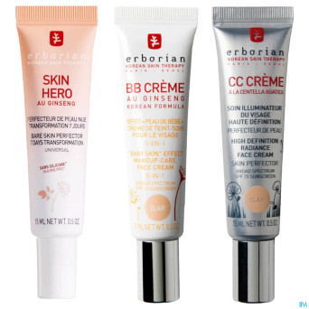 Erborian kit best cc xmas 2022 clair 3 prod.