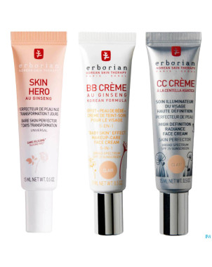 Erborian kit best cc xmas 2022 clair 3 prod.