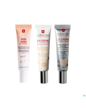 Erborian kit best cc xmas 2022 clair 3 prod.