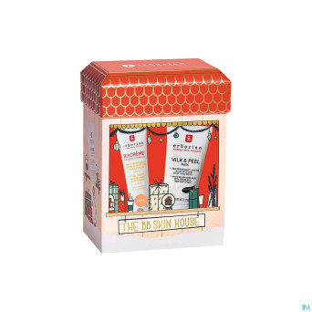 Erborian kit ginseng + bb xmas dore 2 prod.