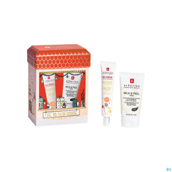 Erborian kit ginseng + bb xmas dore 2 prod.