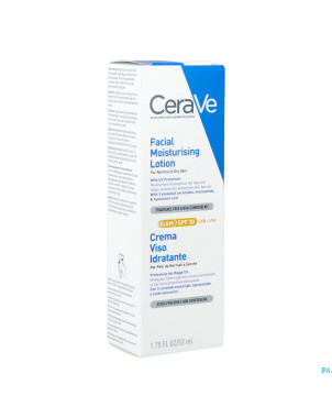 Cerave creme hydratante visage spf30 52ml
