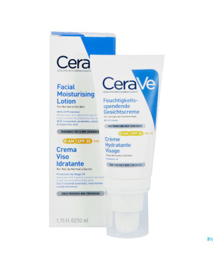 Cerave creme hydratante visage spf30 52ml