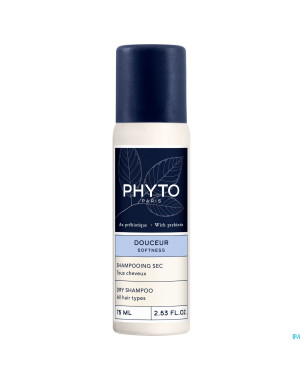 Phyto tous cheveux shampooing sec    spray 75ml