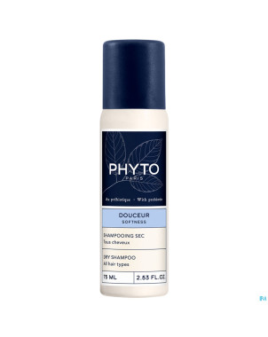 Phyto tous cheveux shampooing sec    spray 75ml