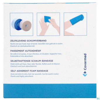 Covasoft bandage bleu 6cmx4,5m    covarmed