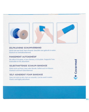 Covasoft bandage bleu 6cmx4,5m    covarmed