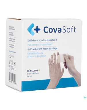Covasoft bandage peau 6cmx4,5m    covarmed