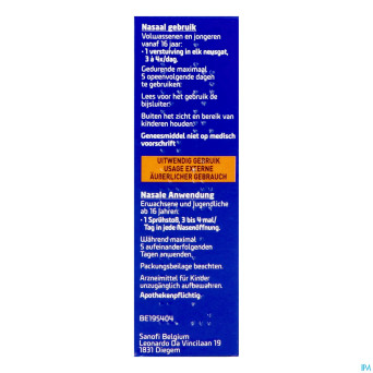 Rhinospray+eucal.nez bouche 1,18mg/ml spr nas.10ml