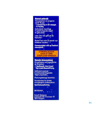 Rhinospray+eucal.nez bouche 1,18mg/ml spr nas.10ml