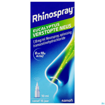 Rhinospray+eucal.nez bouche 1,18mg/ml spr nas.10ml