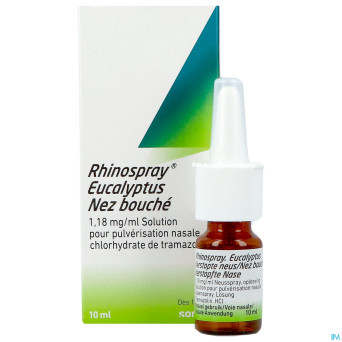 Rhinospray+eucal.nez bouche 1,18mg/ml spr nas.10ml
