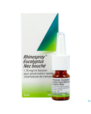 Rhinospray+eucal.nez bouche 1,18mg/ml spr nas.10ml