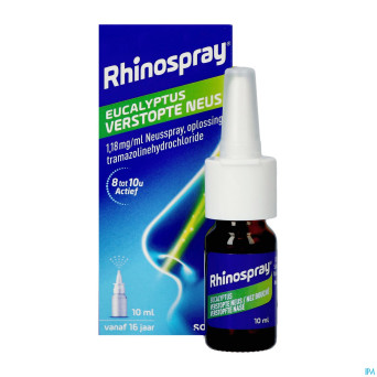 Rhinospray+eucal.nez bouche 1,18mg/ml spr nas.10ml
