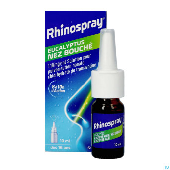 Rhinospray+eucal.nez bouche 1,18mg/ml spr nas.10ml
