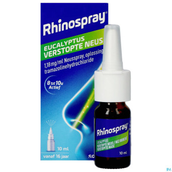Rhinospray+eucal.nez bouche 1,18mg/ml spr nas.10ml